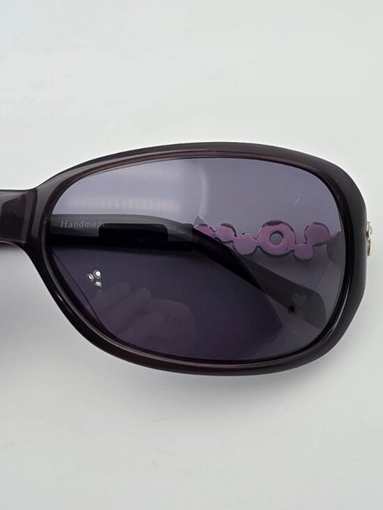 Brighton Ring Tones Crystal Grey Rhinestone Frame Grey Lens Sunglasses 61-15-130 main image 11